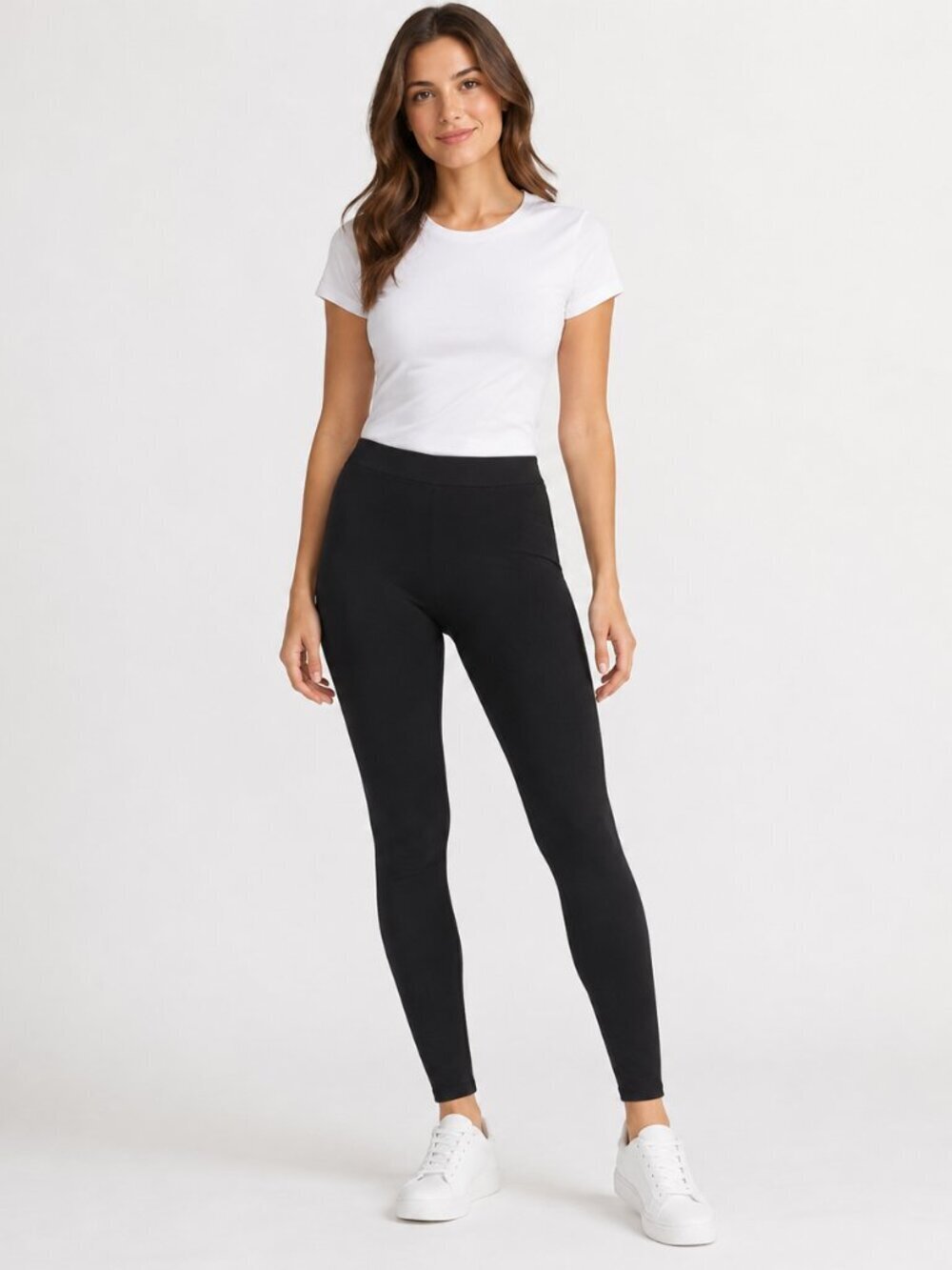 Spanx Black Jeans Pants Leggings Pull On Medium
